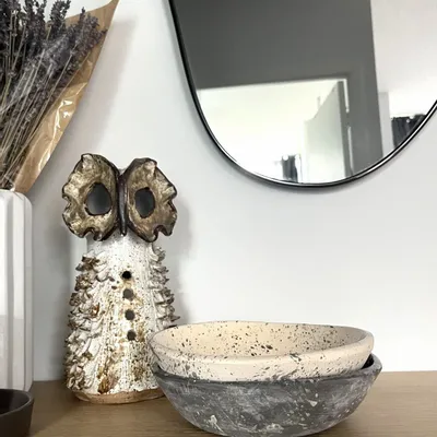 Bowls - Stoneware pasta bowl - OLU.T DESIGNS