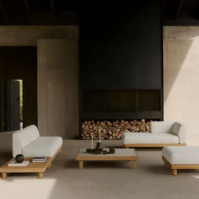 Canapés de jardin - Canapé modulaire de jardin Monocle - ETHNICRAFT