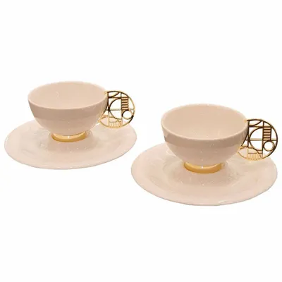 Accessoires thé et café - Avant-Garde Coffee Cup Set For 2 (4 Pcs) - ANATOLI