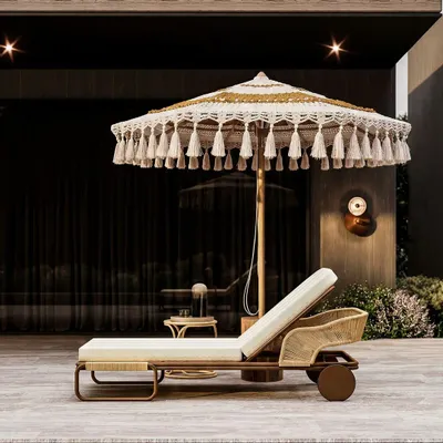 Lawn chairs - EPOS SUNLOUNGER - SEZON DEKOR