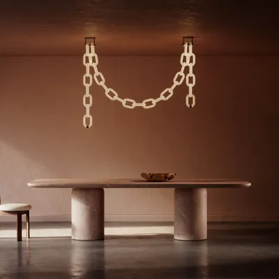 Plafonniers - The Chain Light - Arch I - BARRATT & MAXINE