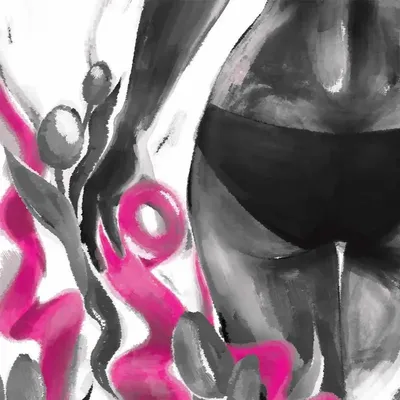 Objets de décoration - PAPIER PEINT PANORAMIQUE... Galerie WC ROSE - ERIC&MUZY