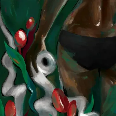 Papiers peints - PAPIER PEINT PANORAMIQUE... Galerie WC  FOND VERT - ERIC&MUZY