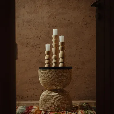 Candlesticks and candle holders - Selmar Trio Candlesticks - LOULE INTERIEUR