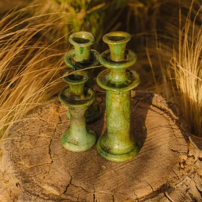 Bougeoirs et photophores  - Bougeoirs Tamegroute - LOULE INTERIEUR