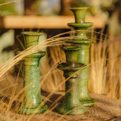 Bougeoirs et photophores  - Bougeoirs Tamegroute - LOULE INTERIEUR
