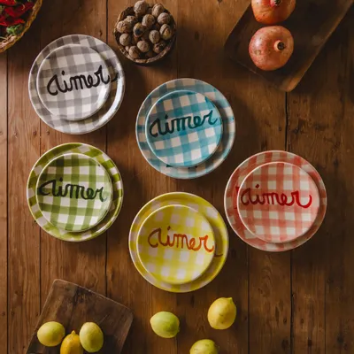 Assiettes au quotidien - Assiette Elyse - LOULE INTERIEUR