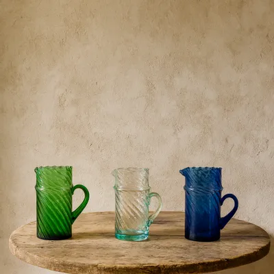 Carafes - Beldi Bok Striated Carafe - LOULE INTERIEUR