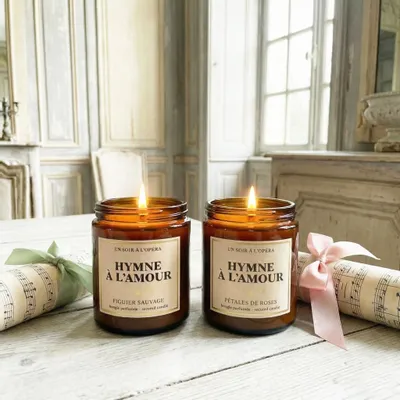 Bougies - POMMADIER - BOUGIE PARFUMEE HYMNE A L'AMOUR - UN SOIR A L'OPERA