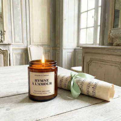 Bougies - POMMADIER - BOUGIE PARFUMEE HYMNE A L'AMOUR - UN SOIR A L'OPERA