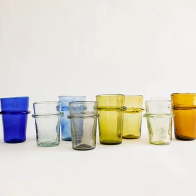 Glass - Ringed Glass - Recycled Glass - ATELIER LÉTHÉ