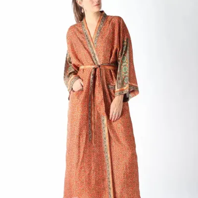 Prêt-à-porter - Kimonos fabriqués à la main à partir de saris usagés - I WAS A SARI