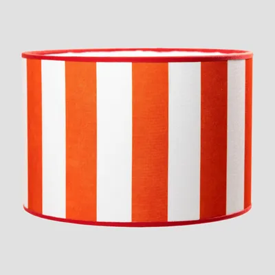 Blinds - Lampshade - Righe Rosse - 20 cm - FURIA LIVING