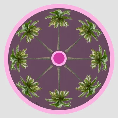 Dessous de plat - Dessous de bouteille - Palma Sottobottiglia Rotondo - #02 - FURIA LIVING