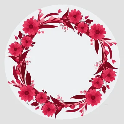 Table mat - Coasters - Girofiori Sottobicchiere Rotondo - #01 - FURIA LIVING