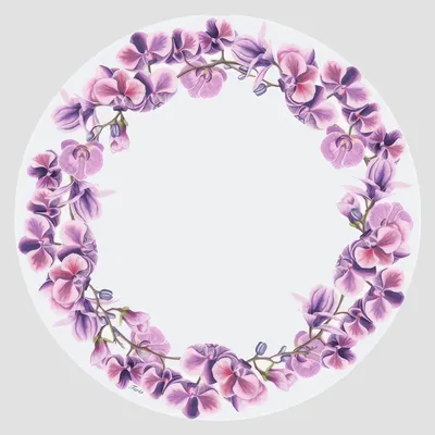 Dessous de plat - Dessous de verre - Girofiori Sottobicchiere Rotondo - #03 - FURIA LIVING