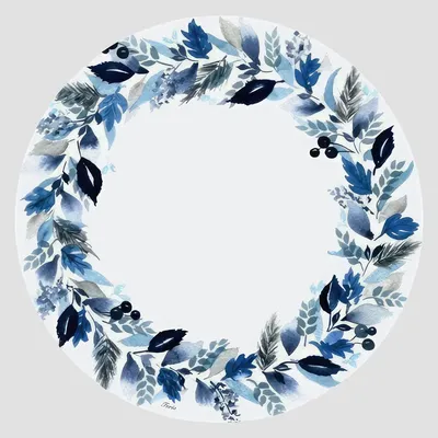 Table mat - Coasters - Girofiori Sottobicchiere Rotondo - #05 - FURIA LIVING