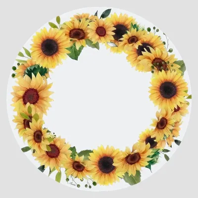 Dessous de plat - Dessous de bouteille - Girofiori Sottobottiglia Rotondo - #02 - FURIA LIVING