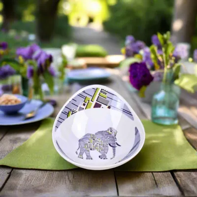 Gifts - Wax 'Apple of Discord' Porcelain Plates – Set of 6 Customizable Pieces, Handcrafted French Manufacturing - KEMI HOME ART