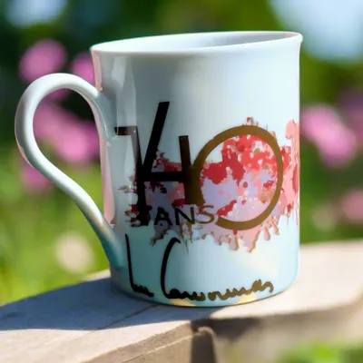Gifts - Customizable « Violet Heritage » Mug - Celebrate 140 Years of Alfortville with Style and Originality - KEMI HOME ART