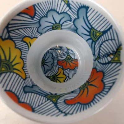 Gifts - Customizable Fine Porcelain Mug: « Wedding Flowers » Wax Design for a Unique Coffee Experience - KEMI HOME ART