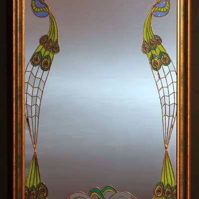 Miroirs - PEACOCKS - GLASS NOUVEAU