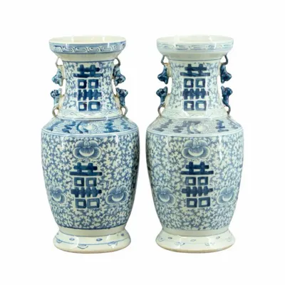 Vases - Vases "Longévité" en Forme de Balustre - KUZCO ART MAISON