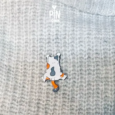 Broches - Épinglette en bois Calico Cat - PINTONIK