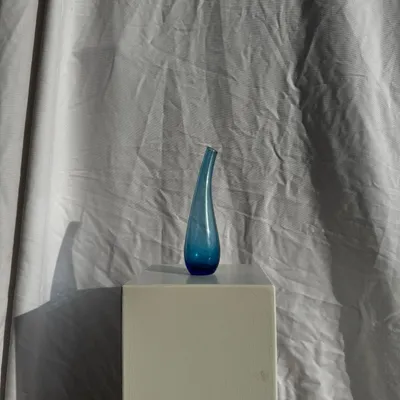 Vases - Blue soliflora vase H25 D7 - OFFICE OBJETS