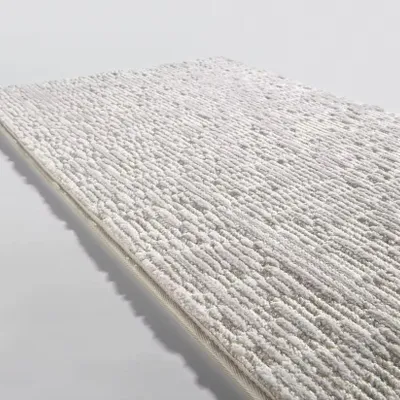 Rugs - Almond Inception Rug in Wool and Polyester - COCONO