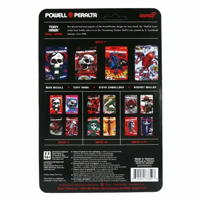 Sculptures, statuettes and miniatures - Figure - Tony Hawk - Powell Peralta ReAction Figures - ARTOYZ