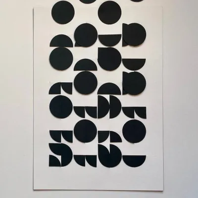 Gifts - Touch chalkboard - A TRIBUTE TO BAUHAUS - White - OISO