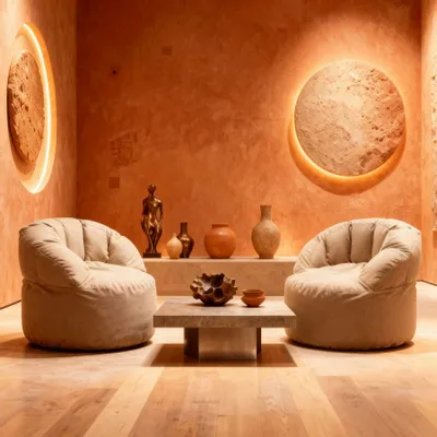 Tissus d'extérieur - Pouf Buddha - POUFOMANIA