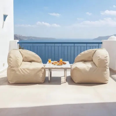 Outdoor fabrics - Bean Bag Perla - POUFOMANIA