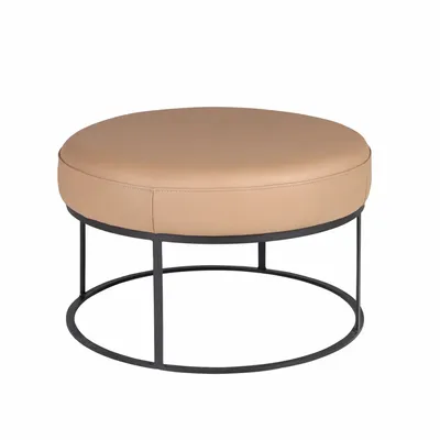 Bancs - Banquette en cuir marron - ANGEL CERDÁ