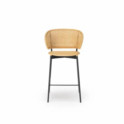 Tabourets - Tabouret Gorm avec dossier • intérieur - FEELGOOD DESIGNS