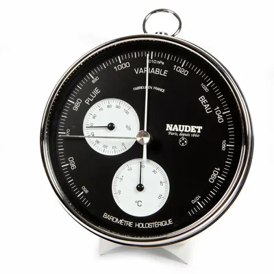 Other wall decoration - 12CM TRIPLE FUNCTION BAROMETERS - NAUDET