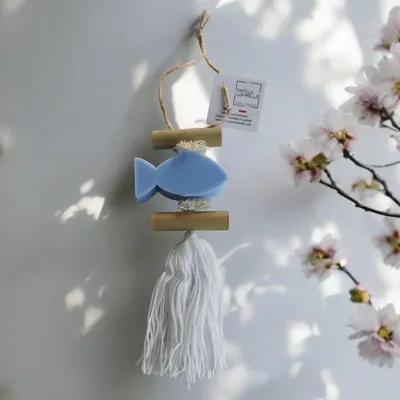 Savons - Tresse 1 Savon Poisson Ecume - FABRIQUE LOMAELLE