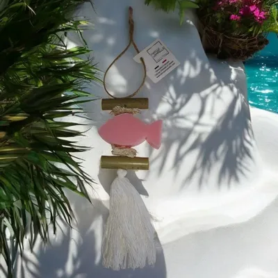 Savons - Tresse 1 Savon Poisson Rose - FABRIQUE LOMAELLE