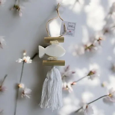 Savons - Tresse 1 Savon Poisson Bergamote - FABRIQUE LOMAELLE