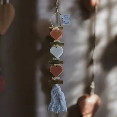 Soaps - braid 1 Orange Blossom Heart Soap and 1 Bergamot Heart Soap 1 Orange Blossom Heart - FABRIQUE LOMAELLE