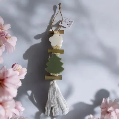 Savons - Tresse 1 Savon Fleur Bergamote 1 Savon Sapin Vert - FABRIQUE LOMAELLE