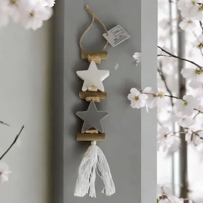 Savons - Tresse 1 Savon Etoile Blanche et 1 Savon Etoile Grise - FABRIQUE LOMAELLE