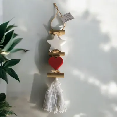 Savons - Tresse 1 Savon Etoile Blanche et 1 Savon Cœur Fruit Rouge - FABRIQUE LOMAELLE