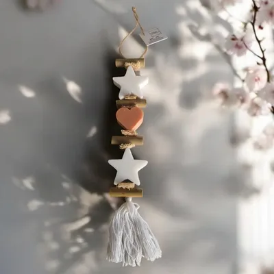 Savons - tresse 1 Savon Etoile Bergamote 1 Savon Cœur Fleur d'Oranger 1 Savon Etoile Bergamote - FABRIQUE LOMAELLE