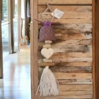 Savons - Tresse 1 Sachet de Lavandin 1 Cœur Lavande Fleur - FABRIQUE LOMAELLE