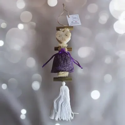 Savons - Tresse 1 Sachet de Lavandin 1 Cœur Lavande Fleur - FABRIQUE LOMAELLE