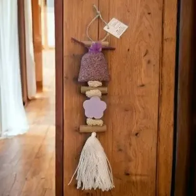 Savons - Tresse 1 Fleur Lavande avec un Sachet de Lavandin - FABRIQUE LOMAELLE