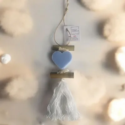 Soaps - Braid 1 Foamy Heart-Shaped Scented Soap - FABRIQUE LOMAELLE