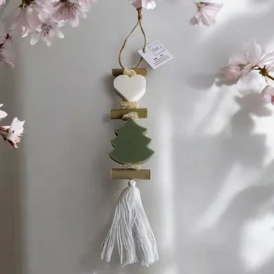 Savons - Tresse 1 Savon Cœur Bergamote 1 Savon Sapin Vert - FABRIQUE LOMAELLE